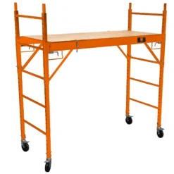 WEN 31110T Baker-Style 6.25 ft. Multi-Purpose 1000-Pound-Capacity Rolling Steel Scaffolding