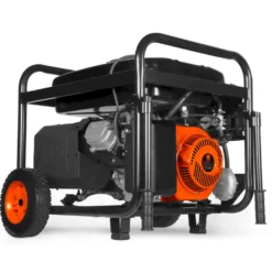 WEN TF-1450 14,500-Watt 120V/240V Tri-Fuel Generator for Gas, Propane, and Natural Gas, Transfer-Switch Ready with Electric Start and Wheel Kit