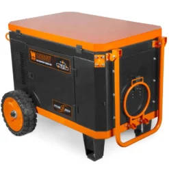 WEN TF1500XR 15,000-Watt Weatherproof Portable Generator for Home Backup, 120V/240V, Tri-Fuel with Cyclone Shield Weatherproofing Technology, 550cc Engine, Remote Electric Start, Wheel Kit, and CO Watchdog, Gas, Propane, and Natural Gas Powered
