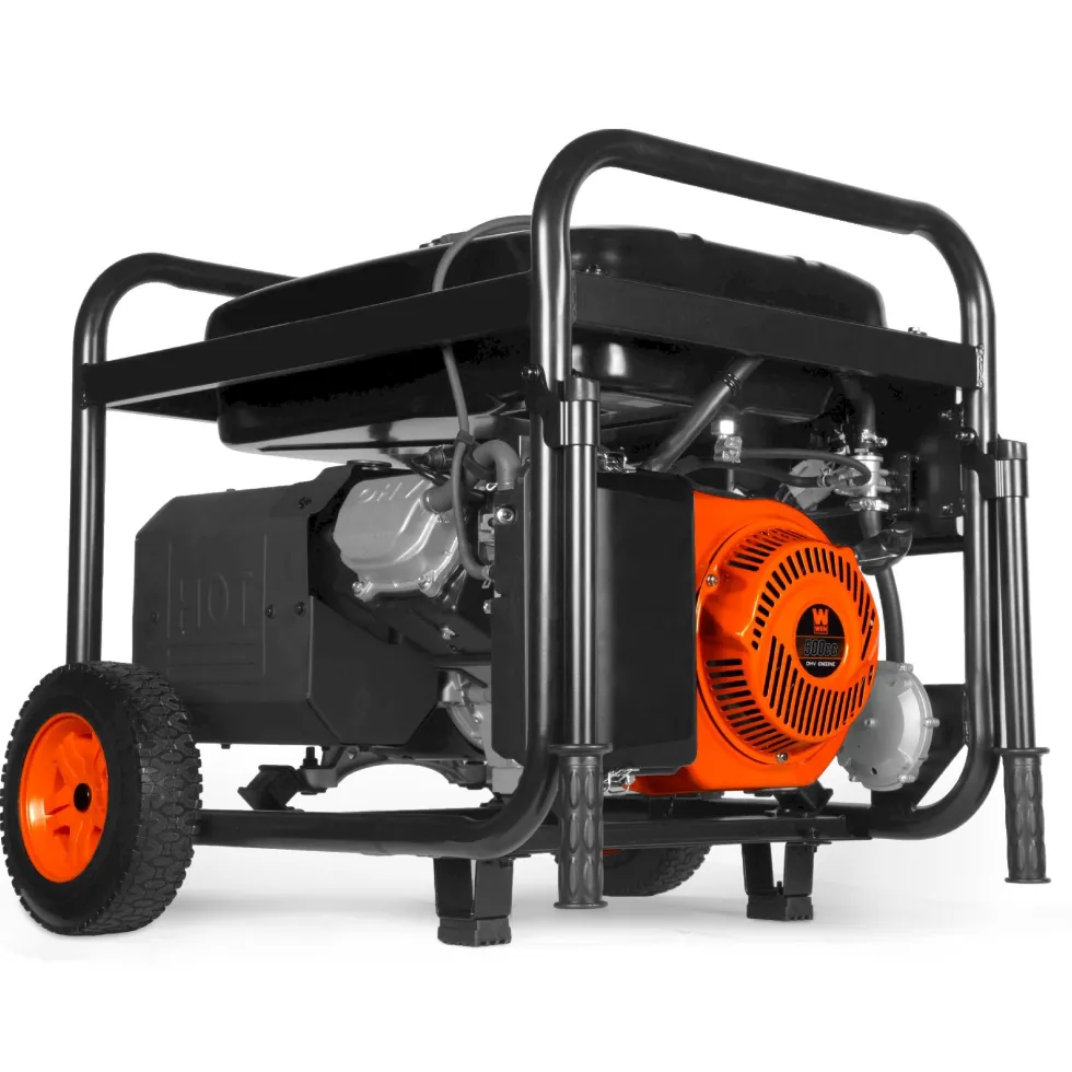 WEN TF-1450X 14,500-Watt 120V/240V Tri-Fuel Generator for Gas, Propane, and Natural Gas, Transfer-Switch Ready with Electric Start, Wheel Kit, and CO Watchdog