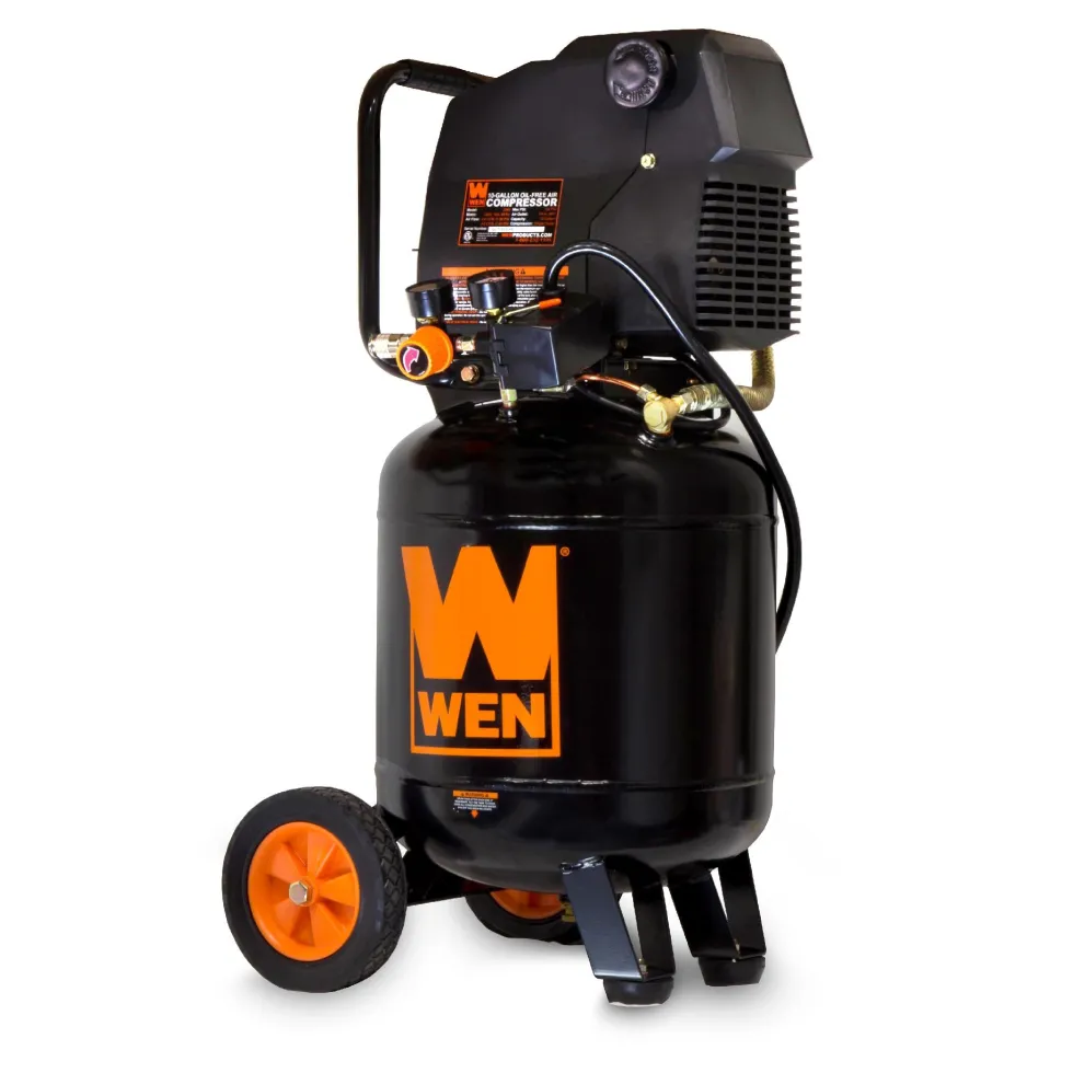 WEN 2289T 10-Gallon Oil-Free Vertical Air Compressor
