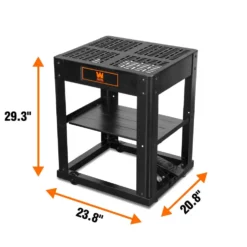 WEN 6588T Multi-Purpose Planer Stand with Storage Shelf and Rolling Base