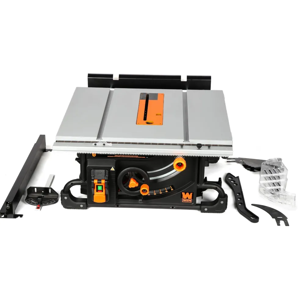 WEN TT1015 15-Amp 2 HP 10-Inch Industrial Benchtop Jobsite Table Saw