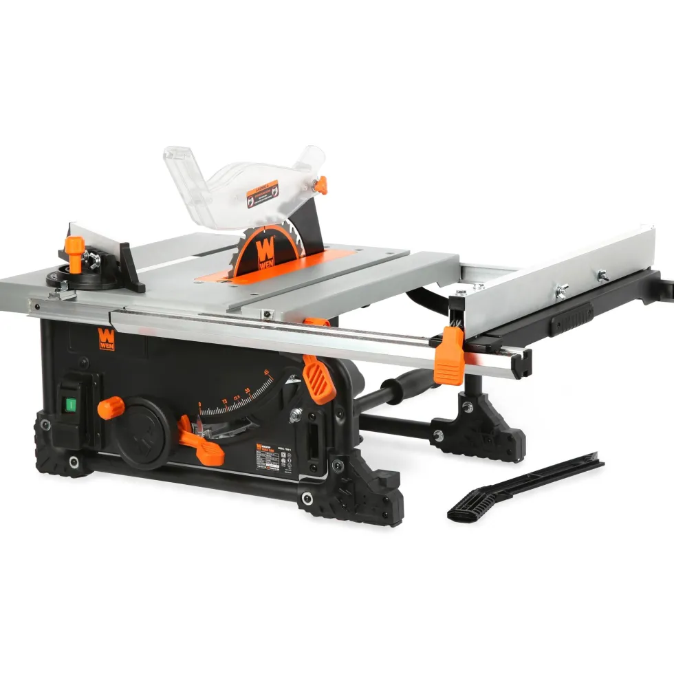 WEN TT0811 11-Amp 8.25-Inch Compact Benchtop Jobsite Table Saw