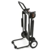 WEN TT1088 Rolling Mobile Table Saw Stand for 10-Inch Industrial Benchtop Jobsite Table Saws