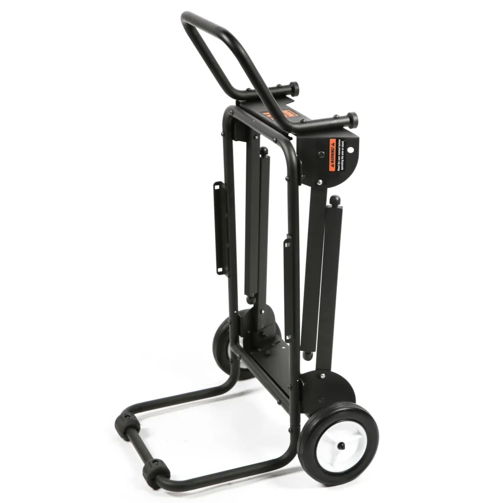 WEN TT1088 Rolling Mobile Table Saw Stand for 10-Inch Industrial Benchtop Jobsite Table Saws