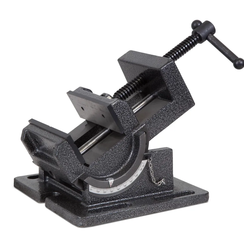WEN TV434 4.25 in. Industrial Strength Benchtop and Drill Press Tilting Angle Vise