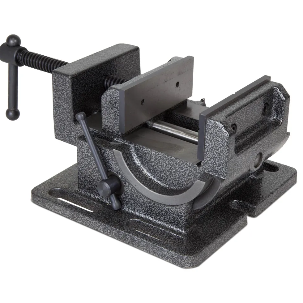 WEN TV434 4.25 in. Industrial Strength Benchtop and Drill Press Tilting Angle Vise