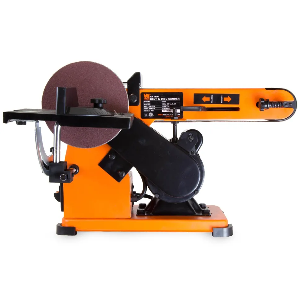 WEN 6500T 4 x 36-Inch Belt and 6-Inch Disc Sander with Steel Base