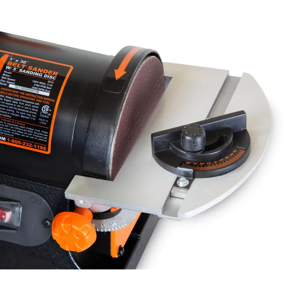 WEN 6515T 1 x 30-Inch Belt Sander with 5-Inch Sanding Disc