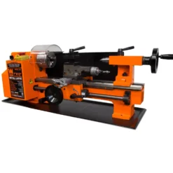 WEN 3455 Variable Speed 7 by 12 Inch Two-Direction Benchtop Metal Lathe