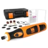 WEN 23072 Variable Speed Lithium-Ion Cordless Rotary Tool Kit with 24-Piece Accessory Set, Charger, and Carrying Case