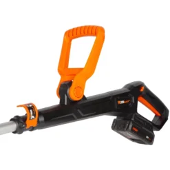 WEN 20VK2LBT 20V Max Cordless String Trimmer and Leaf Blower Combo Kit with 4Ah Battery and Charger