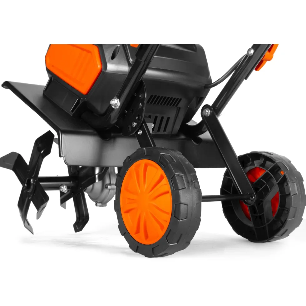 WEN 20724 20V Max Cordless 14-Inch Brushless Electric Tiller