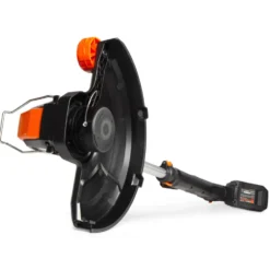 WEN 20813 20V Max Cordless 2-in-1 String Trimmer and Edger with 12-Inch Cutting Diameter, 2Ah Battery and Charger