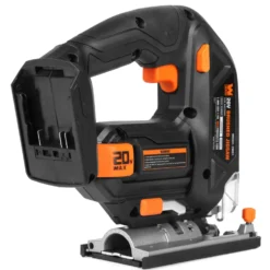 WEN 20661 20V Max Cordless Jigsaw with 2.0 Ah Lithium Ion Battery and Charger