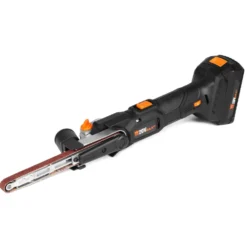 WEN 20437 20V Max Cordless Variable Speed Detailing File Sander with 2.0 Ah Lithium-Ion Battery and Charger
