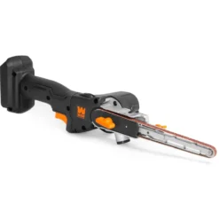 WEN 20438 20V Max Cordless Variable Speed Detailing File Sander, Brushless with 2.0 Ah Lithium-Ion Battery and Charger