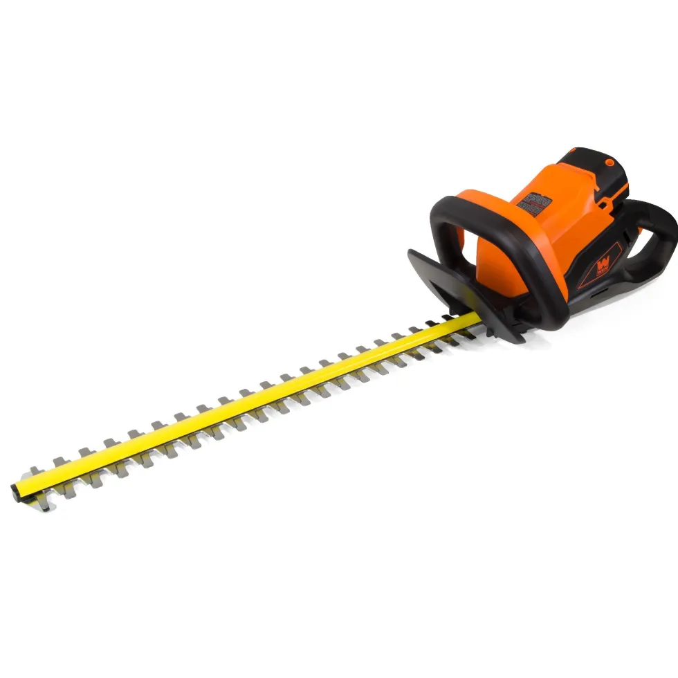 WEN 40415 40V Max Lithium-Ion 24-Inch Cordless Hedge Trimmer with 2Ah Battery and Charger