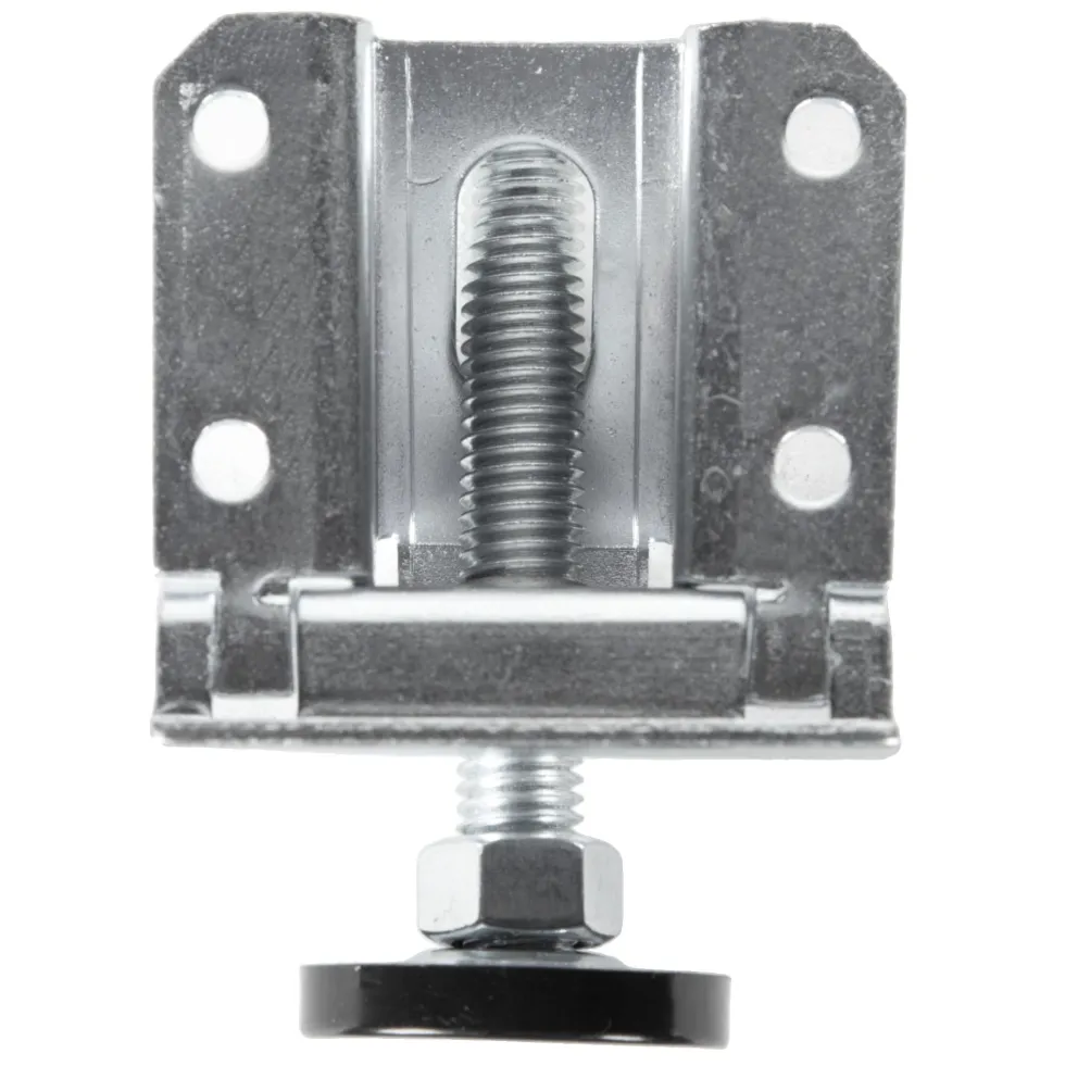 WEN WA0004 Heavy-Duty Adjustable Leveling Furniture Feet with L-shaped Mounting Brackets, 4-Pack