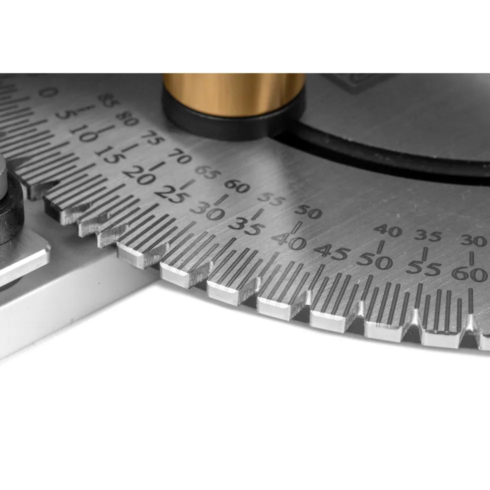 WEN WA1401 Steel and Brass Premium Miter Gauge, 27 Angle Stops for Table Saws, Router Tables, Band Saws, and Woodworking Tools