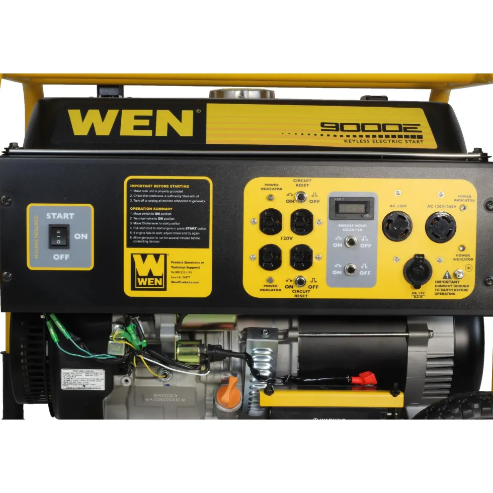 WEN 56877 9000 Watt Electric Start Generator