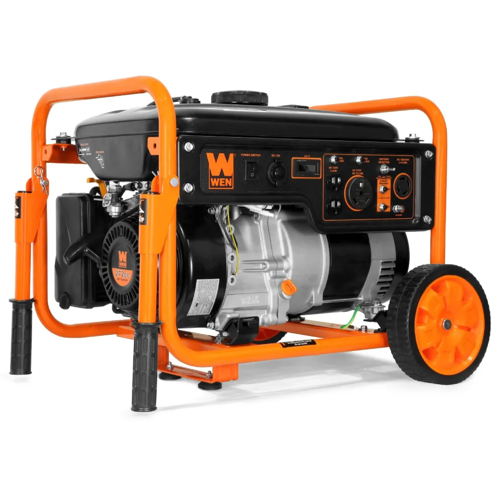 WEN 56500 5000-Watt RV-Ready 120V/240V Portable Generator with Wheel Kit