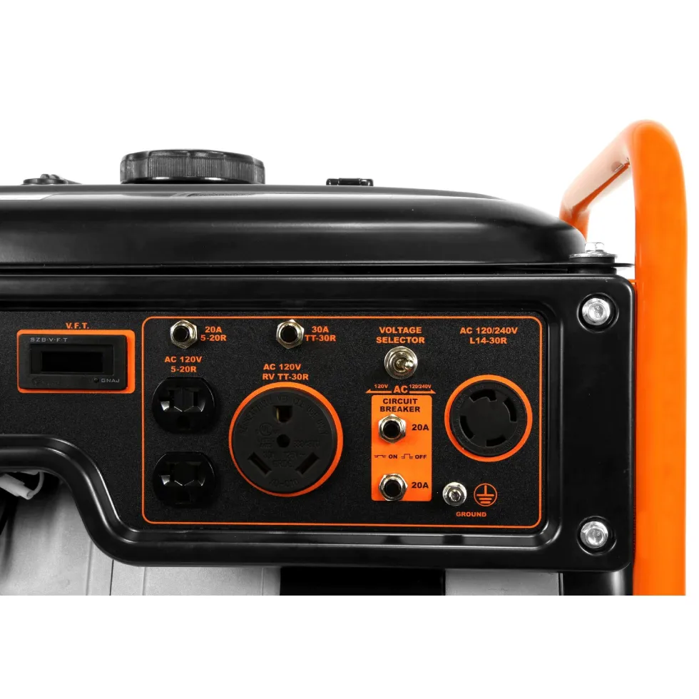 WEN 56500 5000-Watt RV-Ready 120V/240V Portable Generator with Wheel Kit
