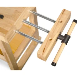 WEN WB6020 60-Inch Hardwood Workbench with Four Drawers and Onboard Vise