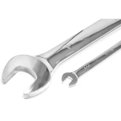 WEN WR130A 13-Piece Professional-Grade SAE Combination Wrench Set with Storage Rack