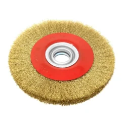 WEN WW8058 8-Inch by 3/4-Inch Crimped Steel Bench Wire Wheel with Arbor Adapters
