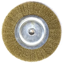 WEN 858WW 8-Inch Crimped Benchtop Steel Wire Wheel, 5/8-Inch Arbor, .011-Inch Wire